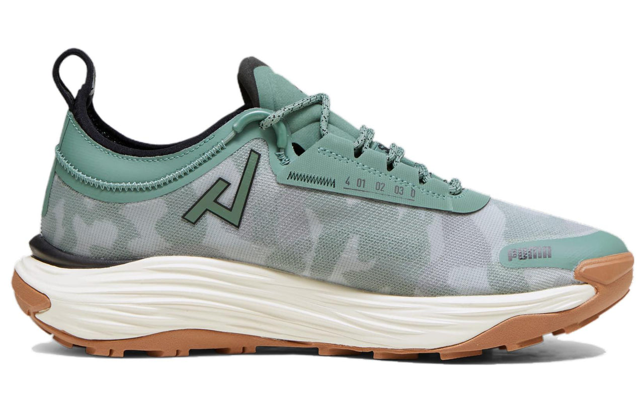 PUMA Voyage NITRO 3 Trail Running Shoes 'Grey Green Black' 377745-04