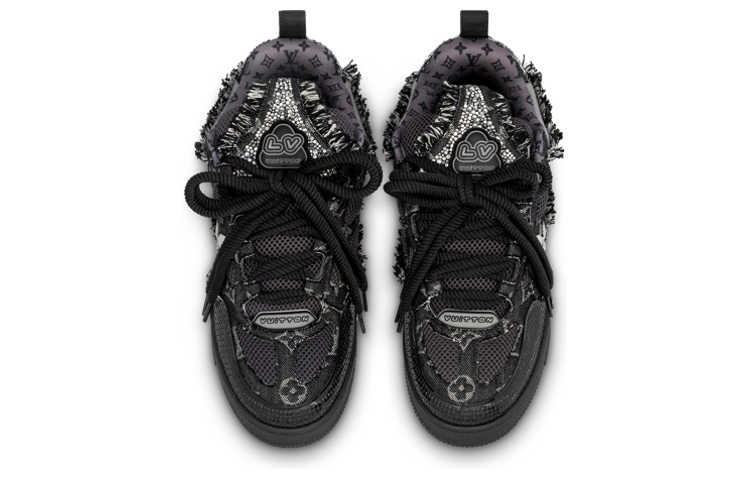 LOUIS VUITTON Skate Sneakers 'Black' 1ABMHT
