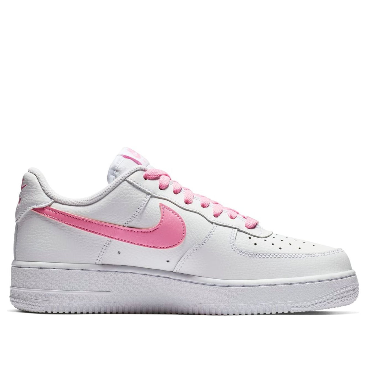 (WMNS) Nike Air Force 1 07 Essential 'White Pink' BV1980-100