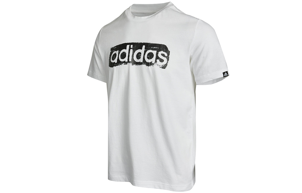 adidas M Brshstrk V4 T Round Neck White GL2862