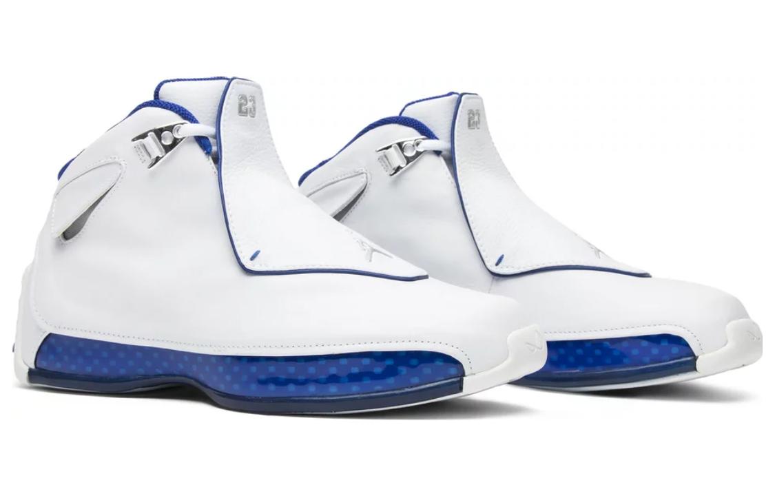 Air Jordan 18 OG 'White Sport Royal' 2003 305869-101