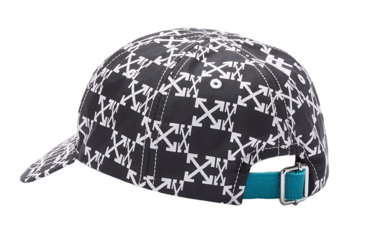 Men's Off-White Arrow Printing Black / White Cap CAP-17593700