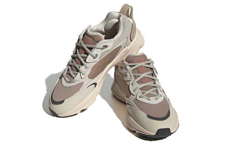 adidas Originals Ozweego Meta Shoes 'Brown / Light Grey' IE1936