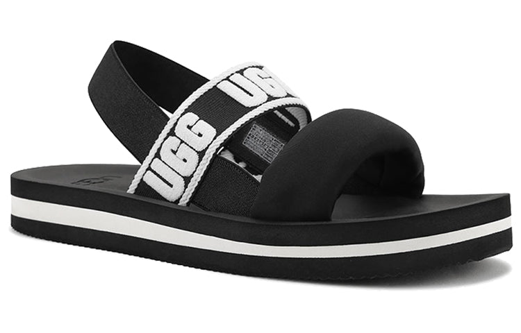 (WMNS) UGG other Sports sandals 'Black White' 1107893-BLK