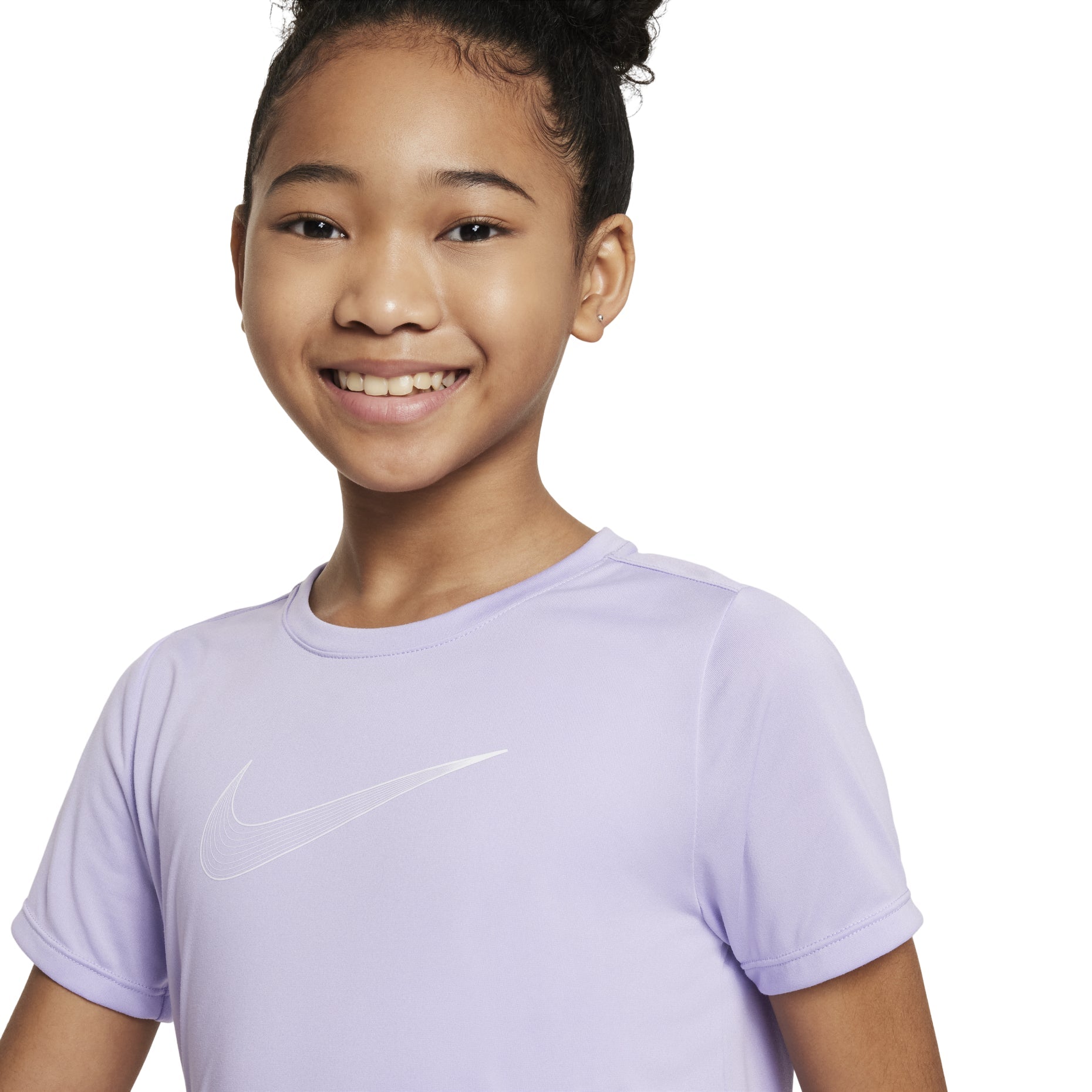 (GS) Nike Dri-FIT Training T-shirt 'Light Purple' DD7639-515