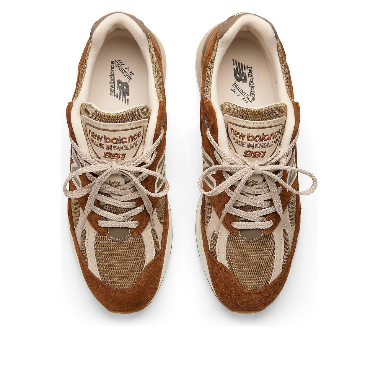 New Balance 991v2 Made In UK 'Caramel Cafe Dijon' U991GB2