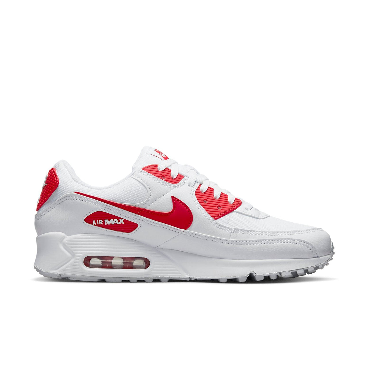 Nike Air Max 90 'White University Red' DX8966-100
