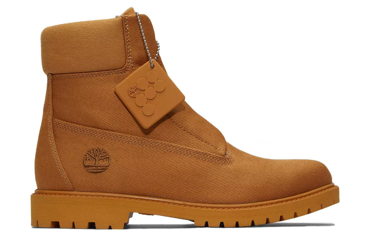 (WMNS) Timberland x Pangaia Waterproof 6 Inch Boots 'Wheat' A5XVY231