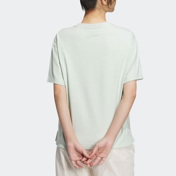 (WMNS) adidas originals Short Sleeve T-Shirt 'Green' IK8627