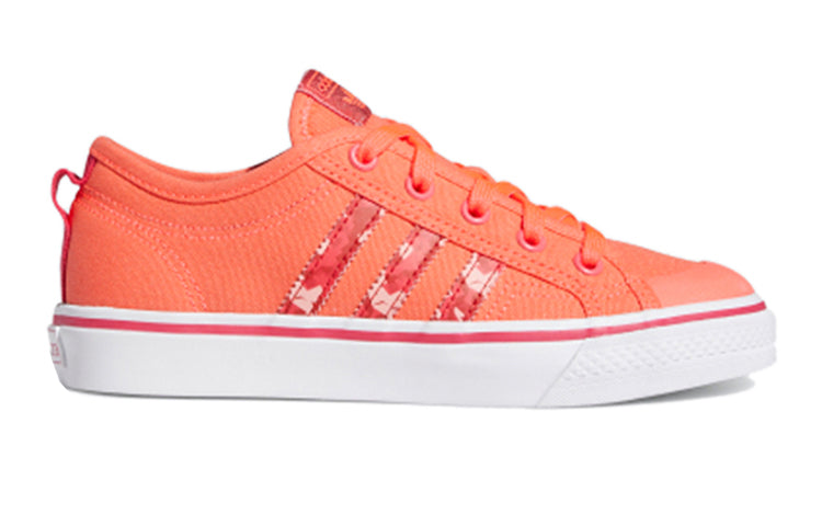 (GS) adidas Nizza J 'Orange White' FW0654