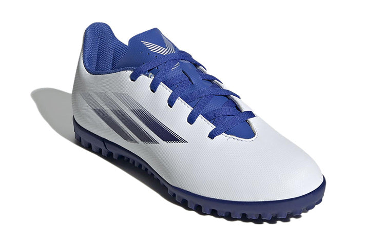 (GS) adidas X Speedflow.4 TF 'White Legacy Indigo' GW7533