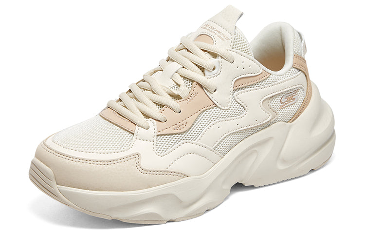 (WMNS) Skechers Skechers Women BOB'S Sport Bobs Bamina Shoes 'Cream White' 117366-NAT