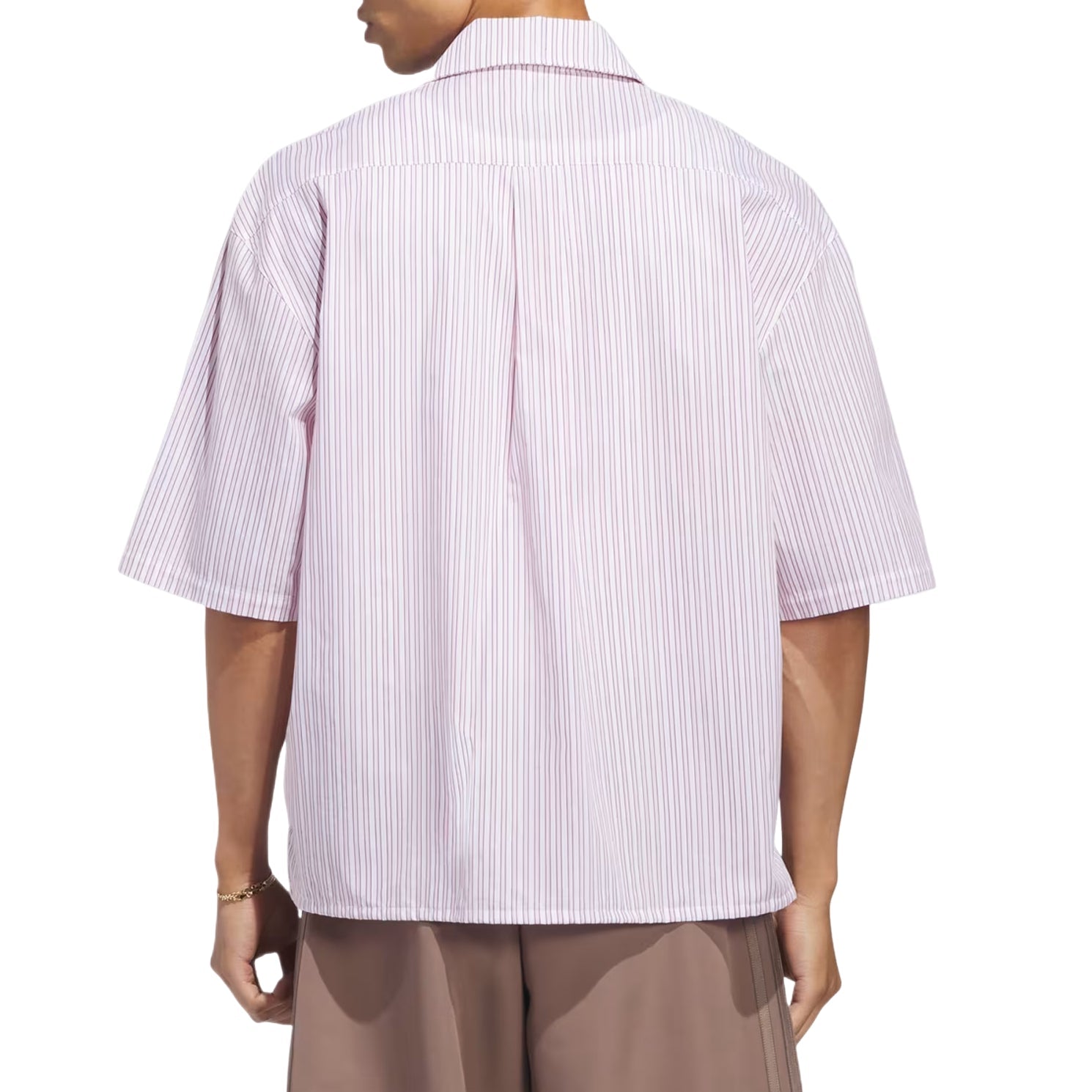 adidas AOA Button Up Shirt Asia Sizing 'Team Victory Red' KT7989
