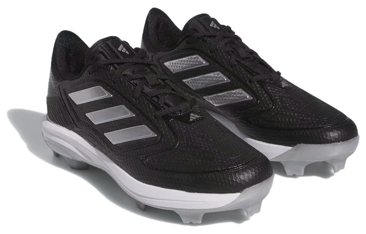 (WMNS) adidas Adizero PureHustle 3 TPU Cleats 'Black Silver Metallic' IG7136
