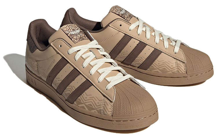 adidas Originals Superstar Shoes 'Magic Beige / Cargo Brown' IF0505
