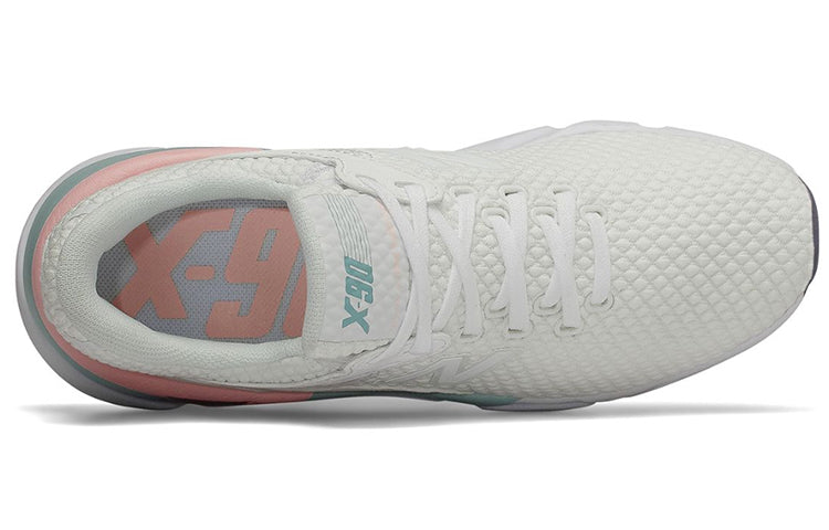 (WMNS) New Balance X-90 White/Pink/Green WSX90CLH