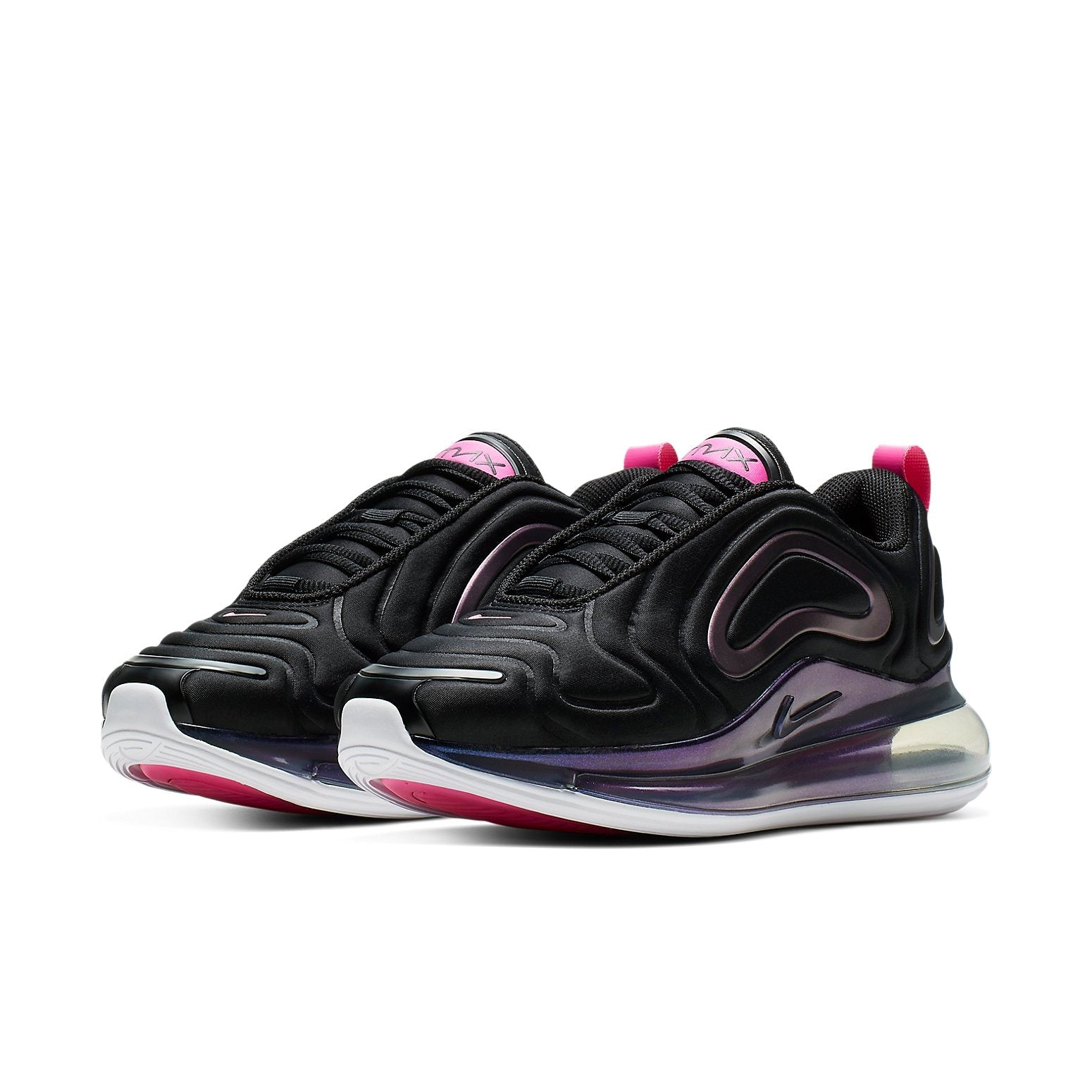 (WMNS) Nike Air Max 720 SE 'Black Laser Fuchsia' CD2047-001