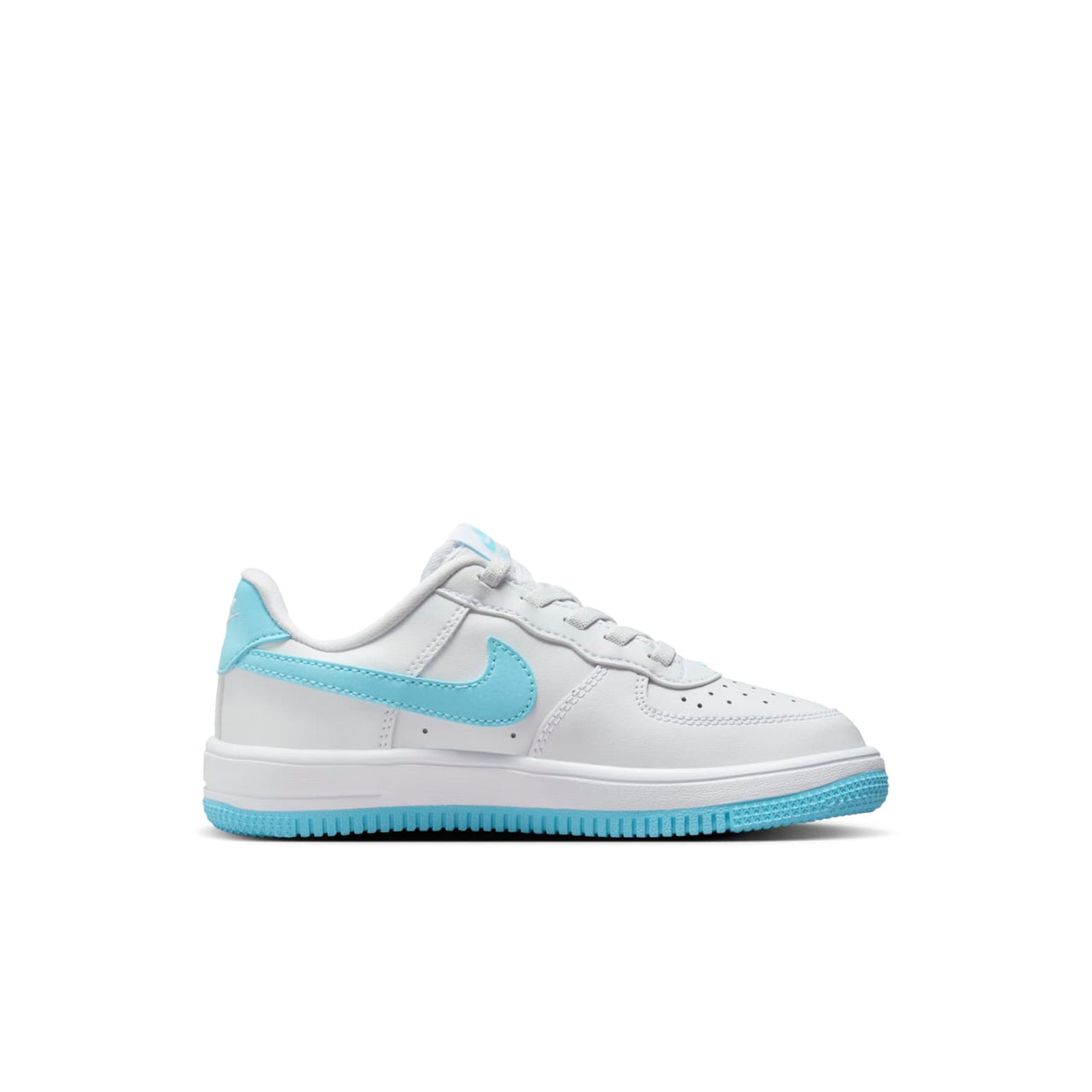 (PS) Nike Force 1 Low EasyOn 'White Aquarius Blue' FN0237-107
