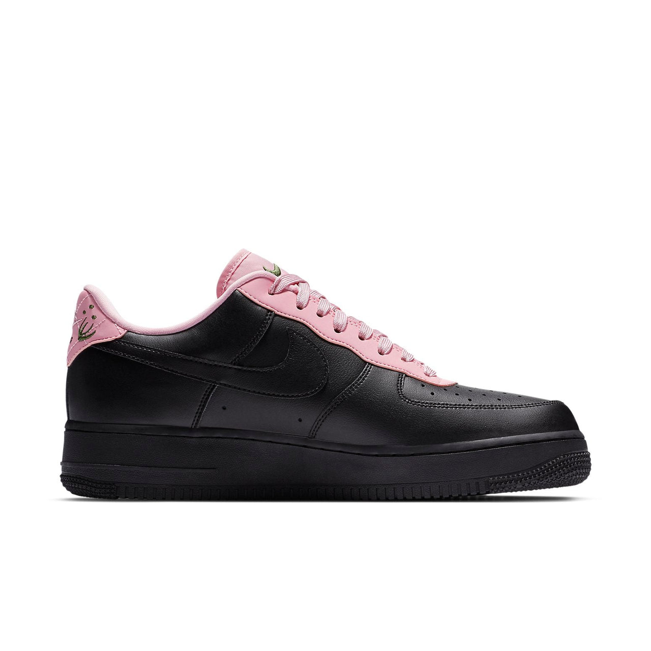 Nike Air Force 1 '07 LV8 'Black Pink Quilted Heel' CJ1629-001
