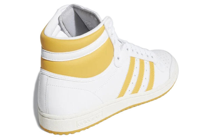 adidas Top Ten HI 'White Yellow' EF6366