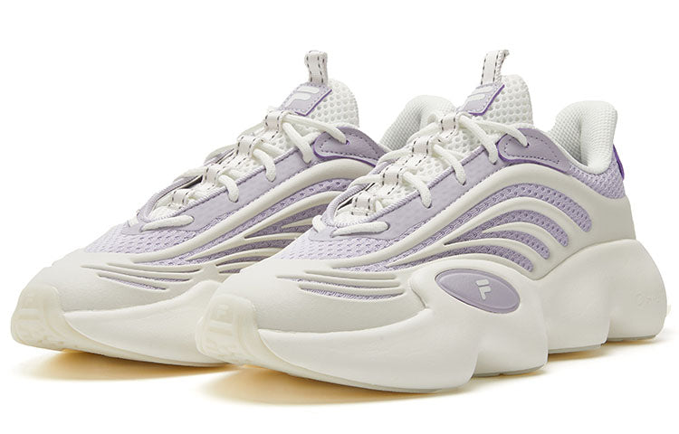 (WMNS) FILA FUSION Ray 3 Sport Shoes 'White Lilac' T12W321105FEB