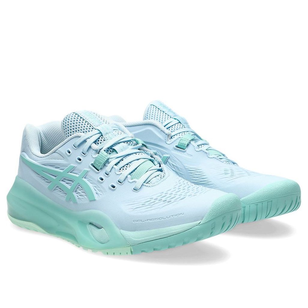 (WMNS) ASICS Gel-Resolution X 'Light Blue Oasis Green' 1042A279-402