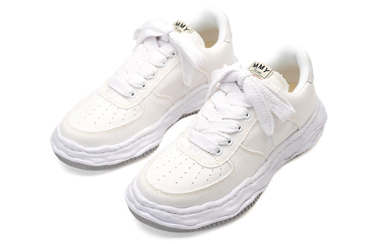 Maison MIHARA YASUHIRO WAYNE OG Sole Canvas Low-top Sneaker 'White' A10FW720-WHT