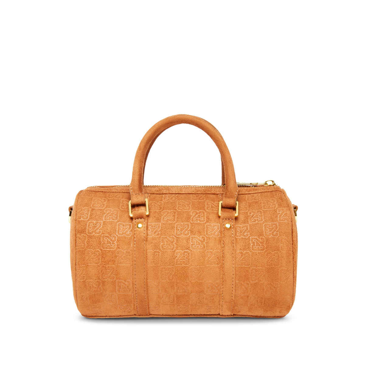Jordan Suede Monogram Mini Duffel 3L 'Cognac' IQ5743-299