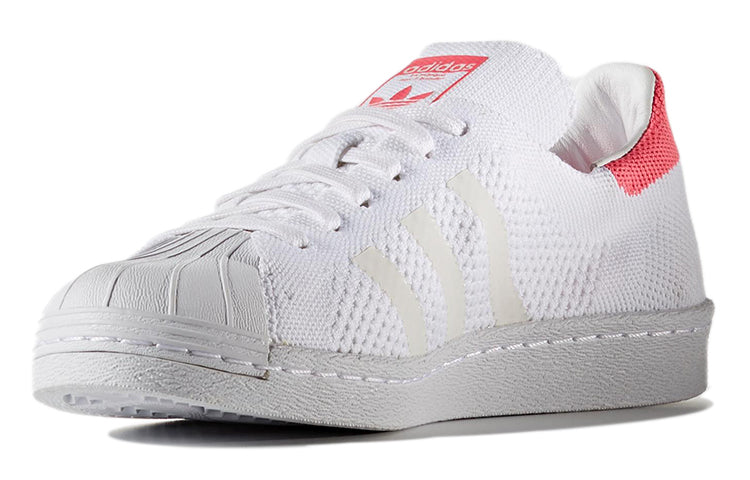 (WMNS) adidas Superstar 80s Primeknit 'White Solar Pink' BB5095