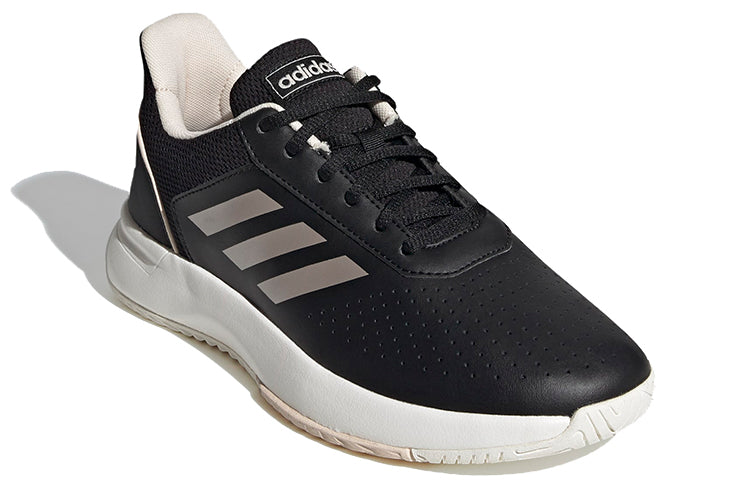 (WMNS) adidas neo Courtsmash 'Black Silver' EG4204
