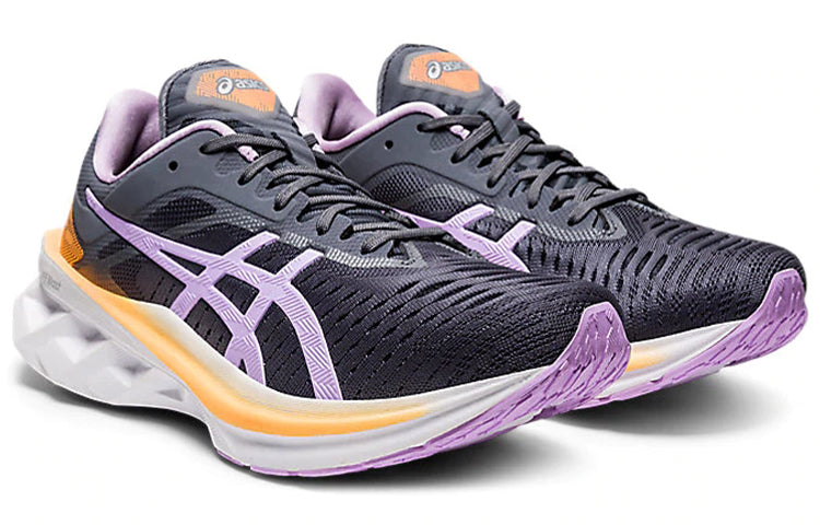 (WMNS) ASICS Novablast Grey Purple Sneakers 'Grey Purple' 1012A584-021