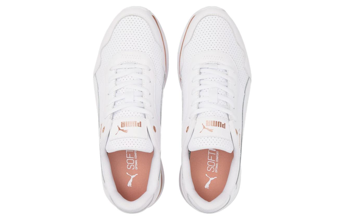 (WMNS) PUMA R78 Voyage Premium Leather 'White Rose Gold' 383838-03