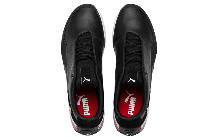 PUMA Ferrari Kart Cat X Low Running Shoes Black/Red/White 306458-01