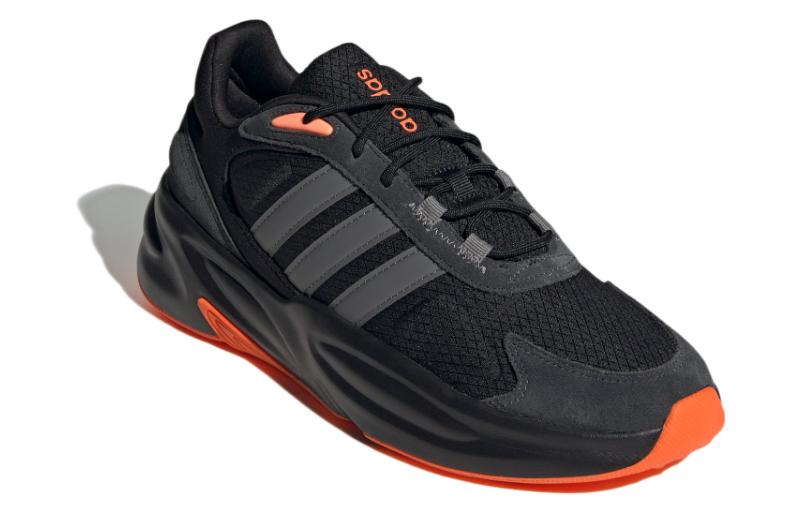 adidas Ozelle Cloudfoam Lifestyle Running Shoes 'Black Orange' GX6768