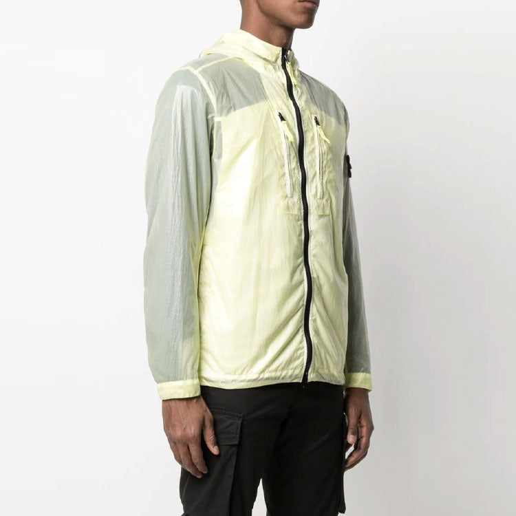 STONE ISLAND Packable Hooded Field Jacket 'Lemon' 741543034-V0031
