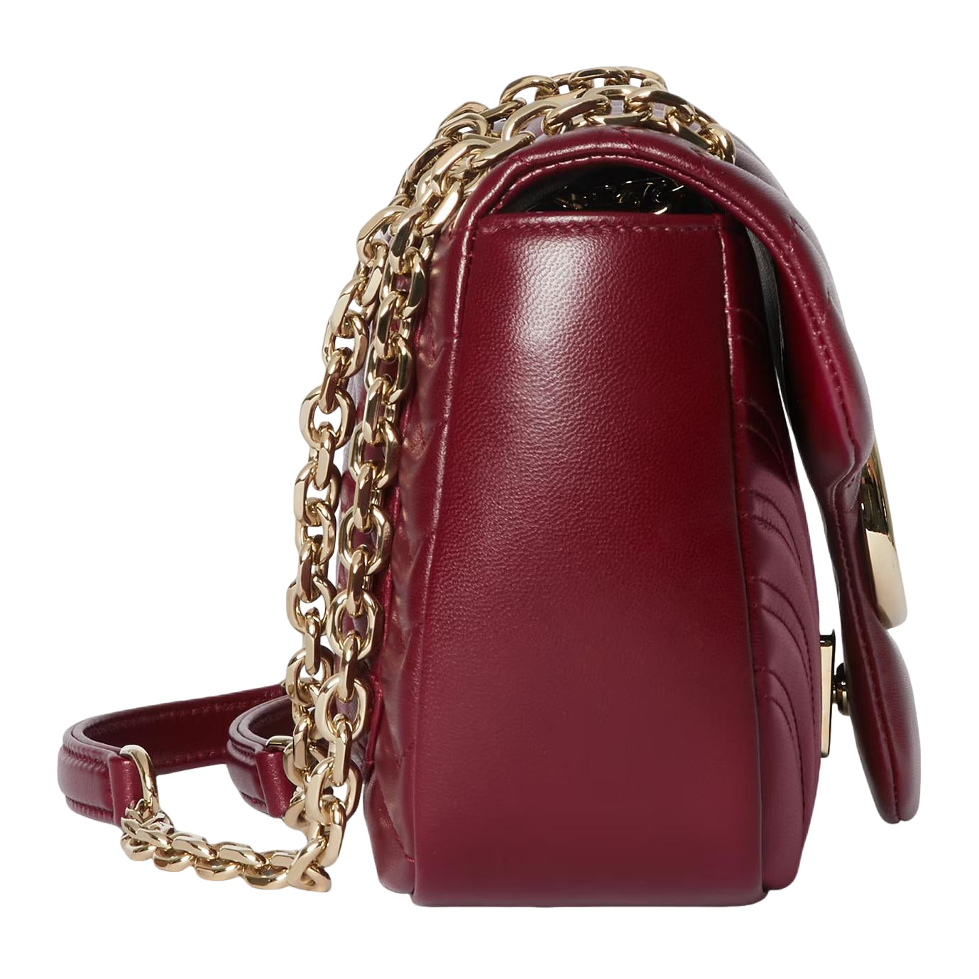 (WMNS) Gucci GG Marmont Medium Shoulder Bag 'Rosso Ancora Red' 837267-AAE38-6207