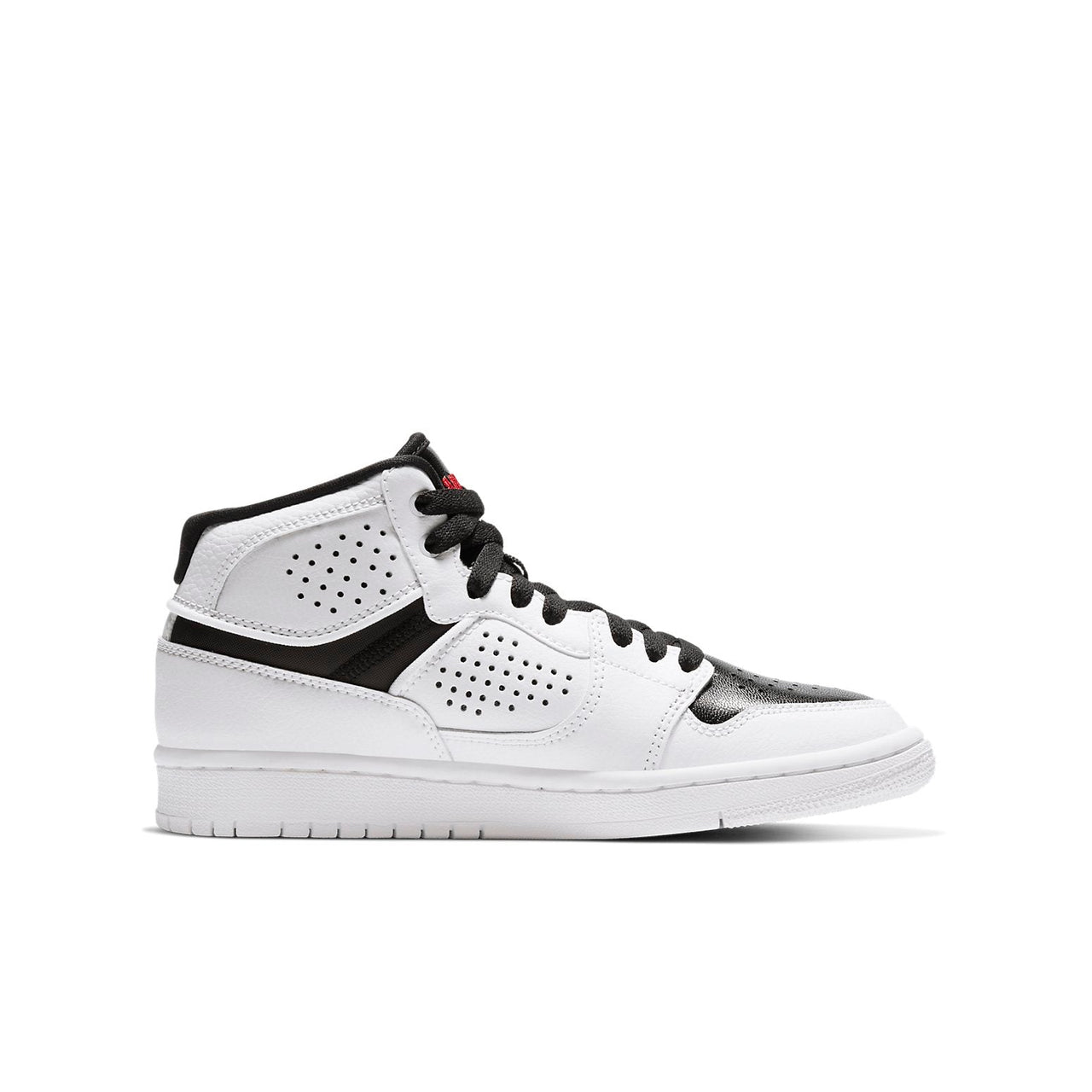 (GS) حذاء Air Jordan Access "أبيض وأسود" AV7941-101