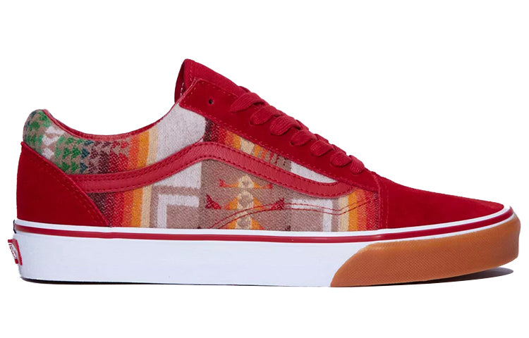 Vans All Nations Skate Jam x Old Skool DX Redbrown VN0A48G3BRG