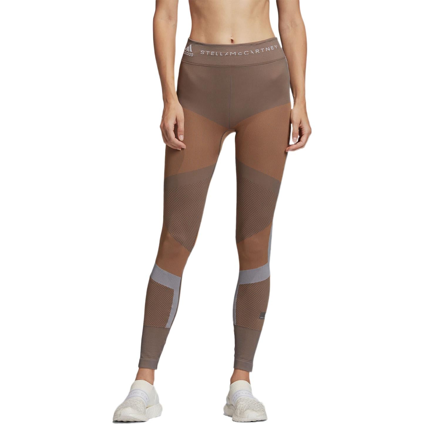 (WMNS) adidas Stella McCartney Running Leggings Asia Sizing 'Olive Green' FI8309