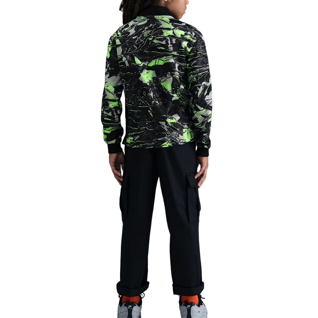 (GS) Nike Korea Hollywood Keeper Dri-FIT Soccer Jersey Asia Sizing 'Black White' IO2676-010