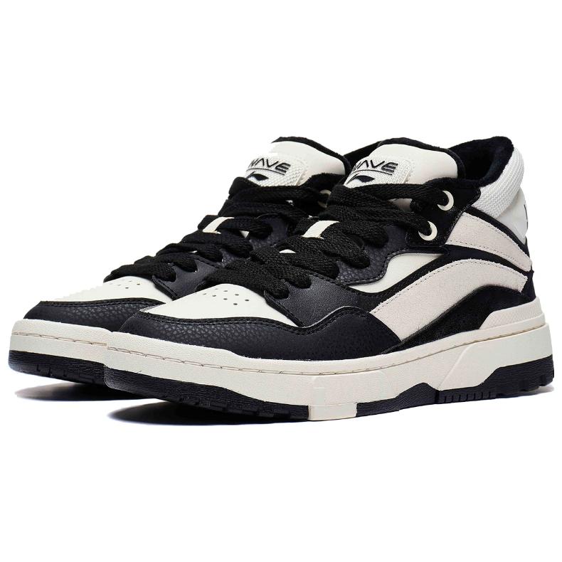 (WMNS) Li-Ning Superwave Mid 'Black White' AGCT226-2