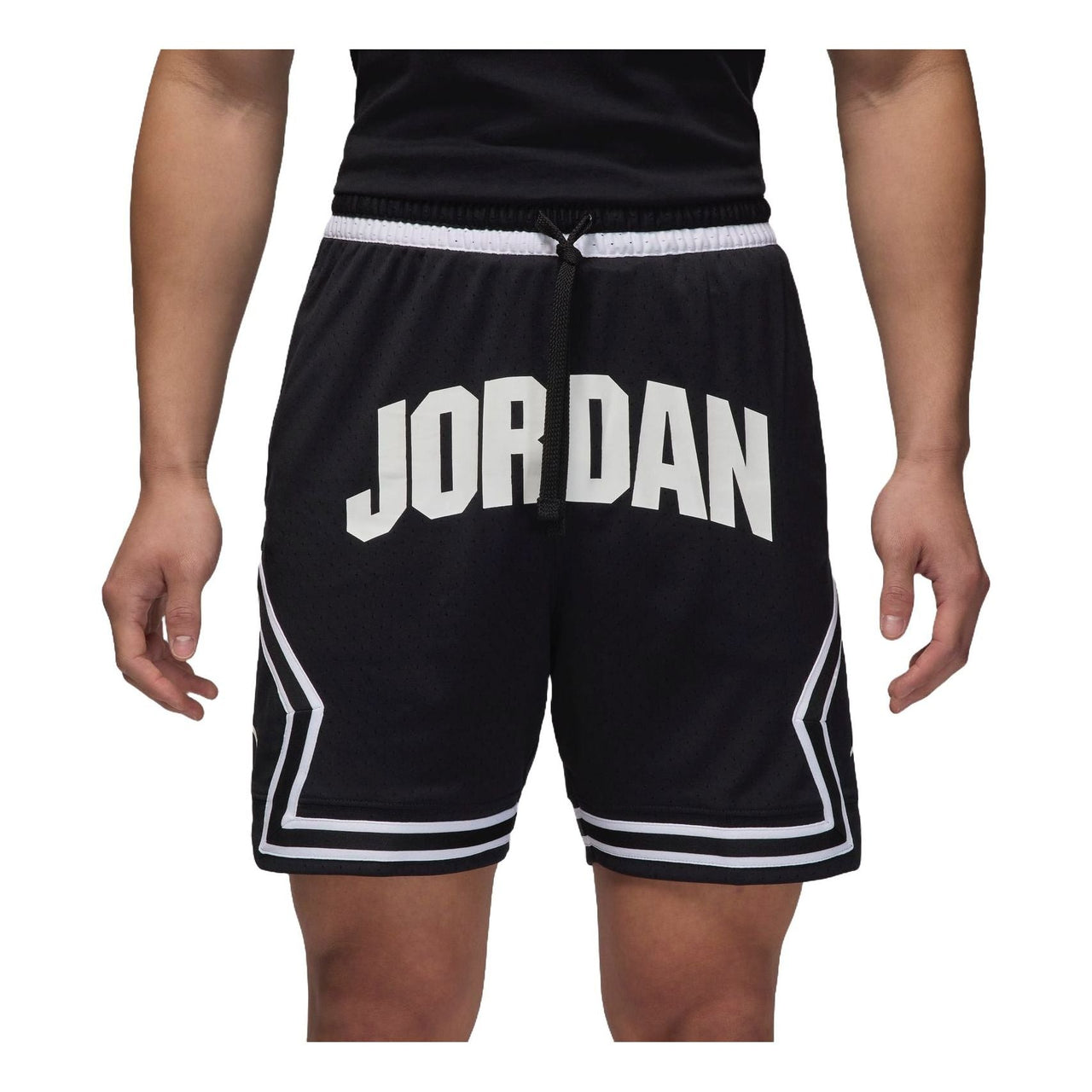 Air Jordan Sport Dri-FIT Diamond Basketball Shorts Asia Sizing 'Black White' FV8613-011