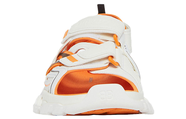 Balenciaga Track Sandals White/Orange 617542W2FH19059