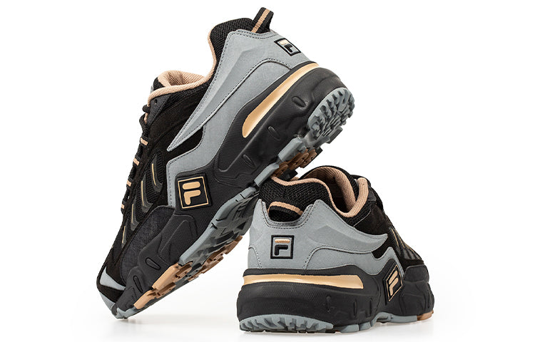 Fila Disruptor Running Shoes Black/Grey/Pink T12M031109FBG