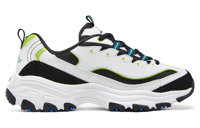 (WMNS) Skechers D'Lites 1.0 'White Black Multicolor' 896262-WBMT