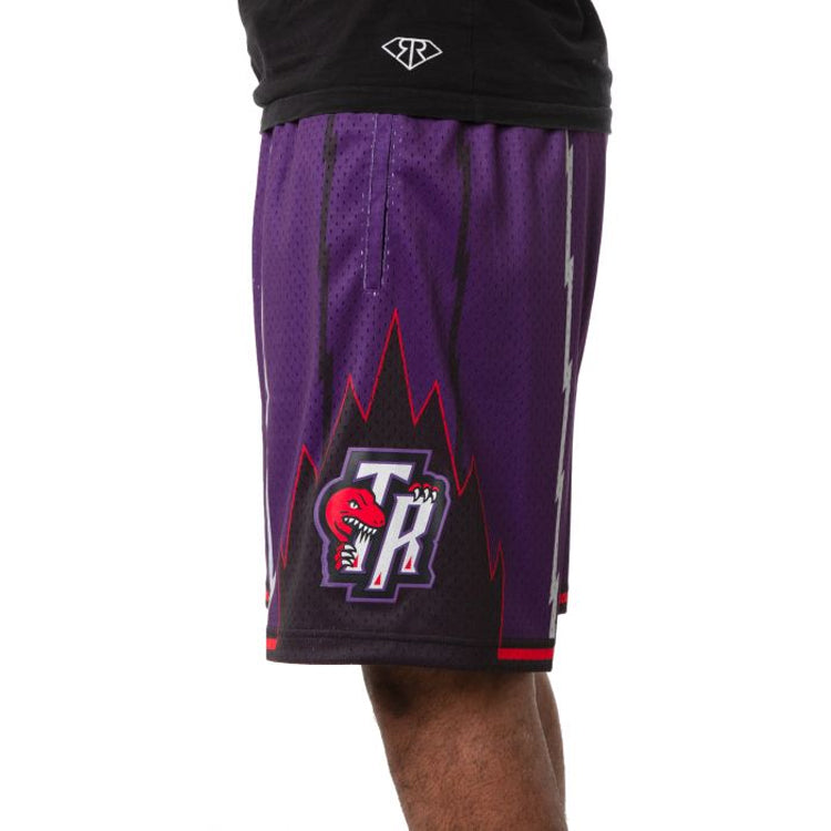Mitchell & Ness NBA Swingman Shorts Toronto Raptors Road 1998-99 'Dark Purple' SMSHGS18255-TRAPURP98
