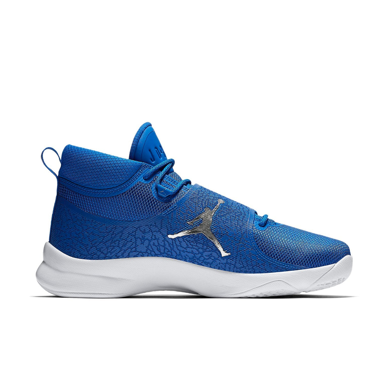 حذاء Air Jordan Super.Fly 5 PO X 'Team Royal Metallic Silver White' 914478-406