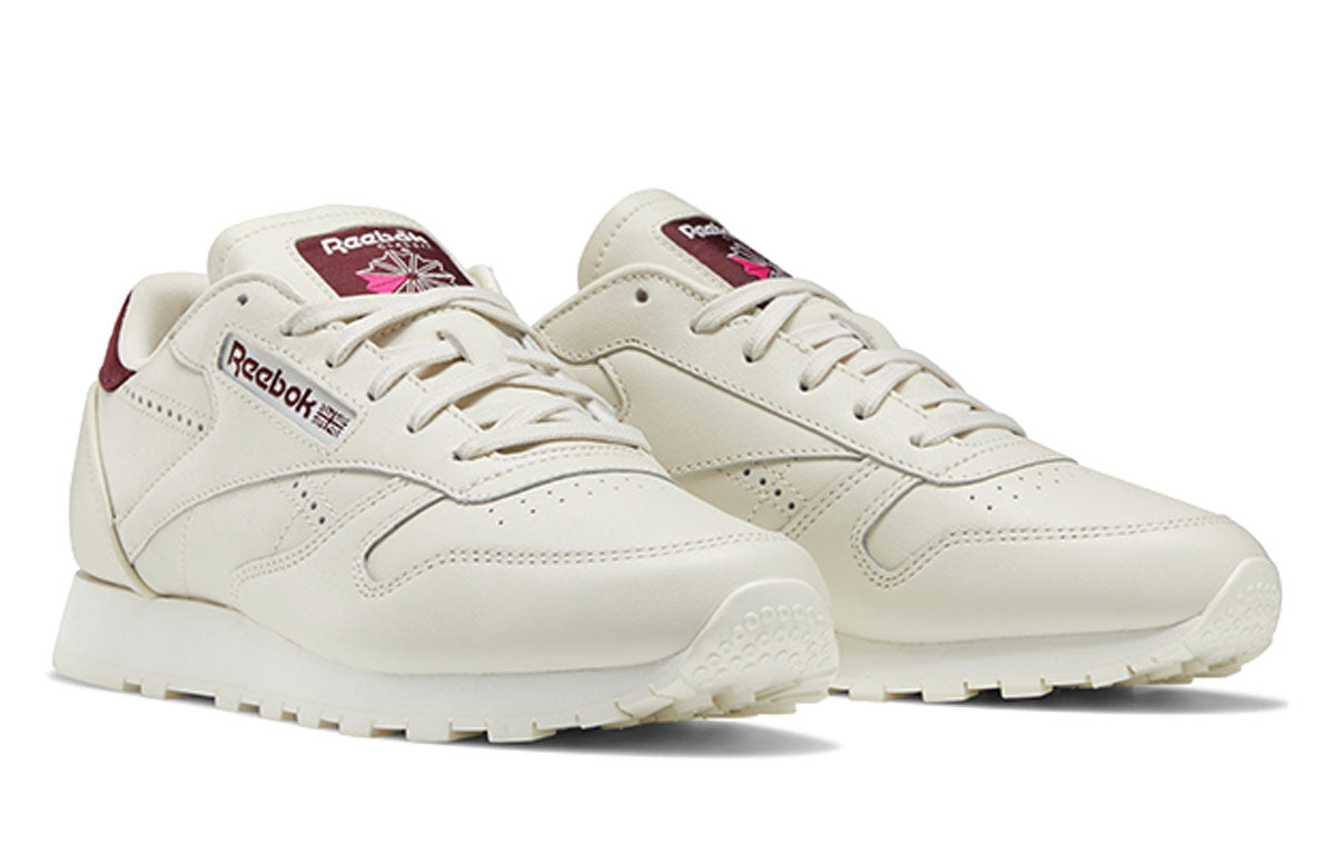 (WMNS) Reebok Classic Leather Beige/White FW2044