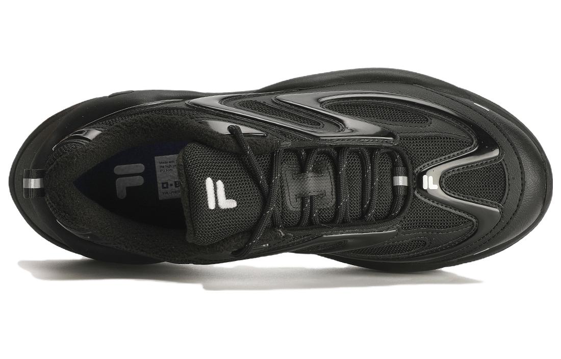 (WMNS) FILA FUSION Buzzard Fashion Sneakers 'Black ' T12W341117FBK