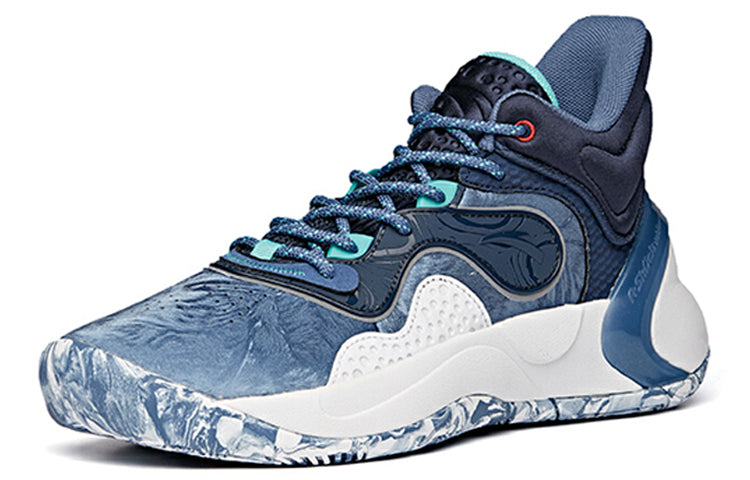ANTA Shock The Game Mid Top 'Blue White' 112041612-3